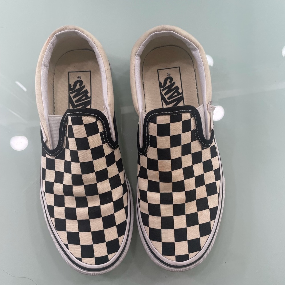 Checkered Vans - image 1